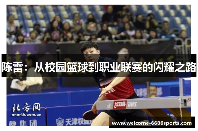 陈雷：从校园篮球到职业联赛的闪耀之路